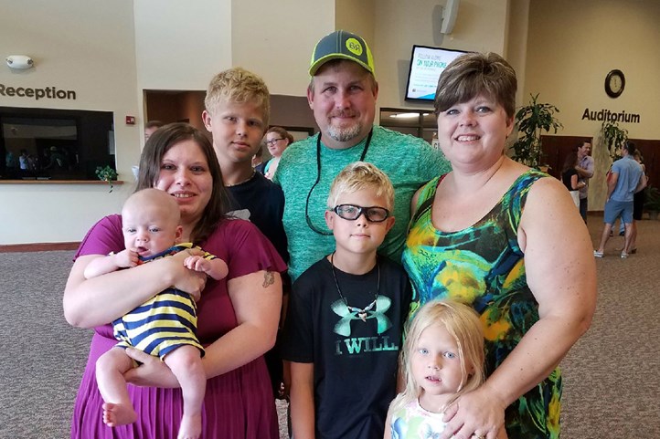 A Single Mom, A Baby, A Family, A Blessing